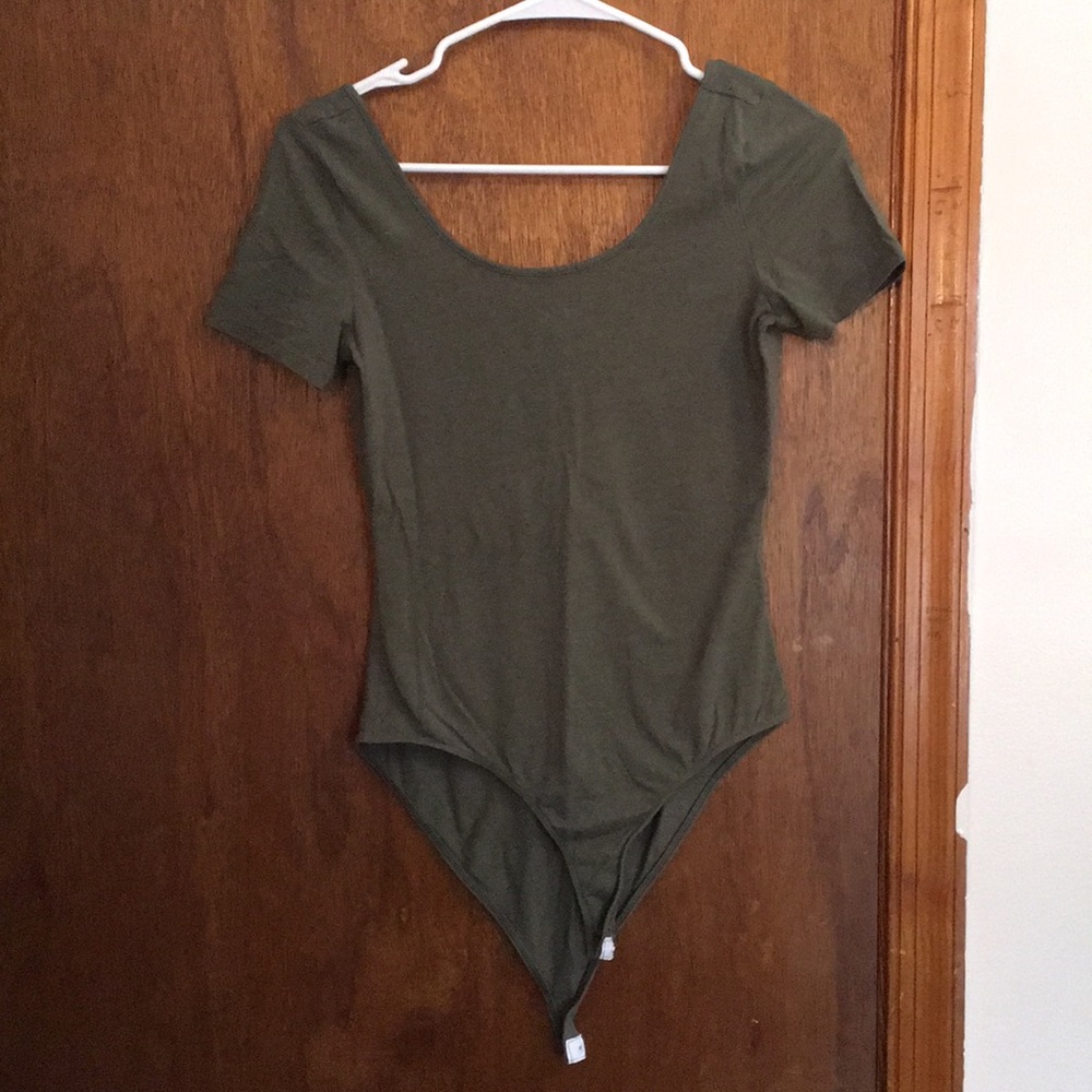 Green body suit